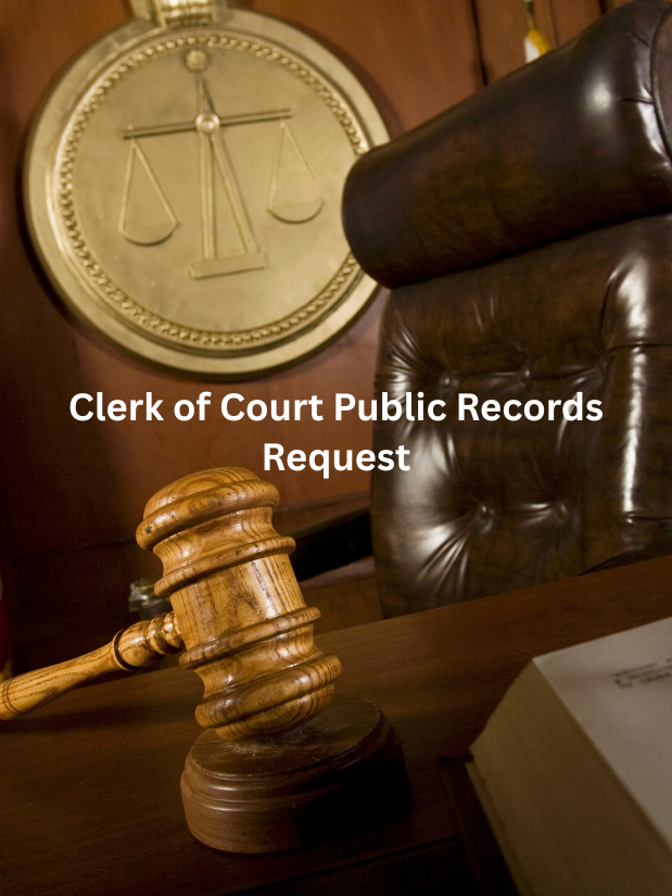 Public Records Request- Clerk of Court/ Local Court (FLORIDA ONLY)